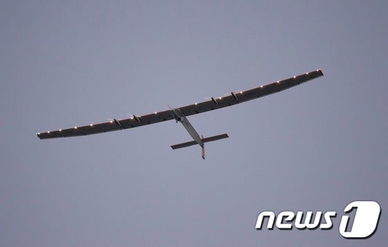 태양광 비행기 ´솔라 임펄스 2호´(Si2). © AFP=뉴스1
