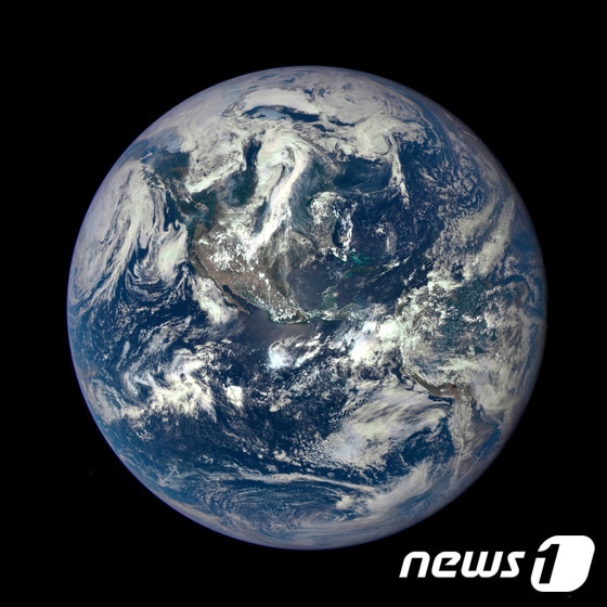 미국 항공우주국(NASA)이 찍은 지구. © AFP=뉴스1