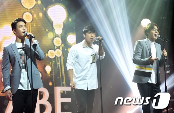  SG워너비 김용준, 김진호, 이석훈(왼쪽부터)© News1
