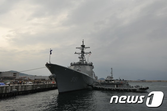 해군 구축함 세종대왕함. 2015.9.16./뉴스1 © News1