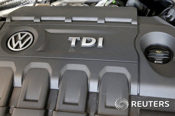 폭스바겐 TDI  디젤 엔진. © 로이터=뉴스1