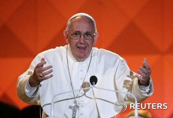 프란치스코 교황.© 로이터=뉴스1
