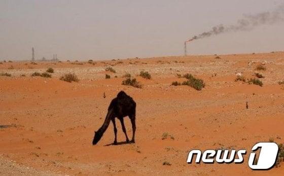사우디 유전 지역.©AFP=뉴스1