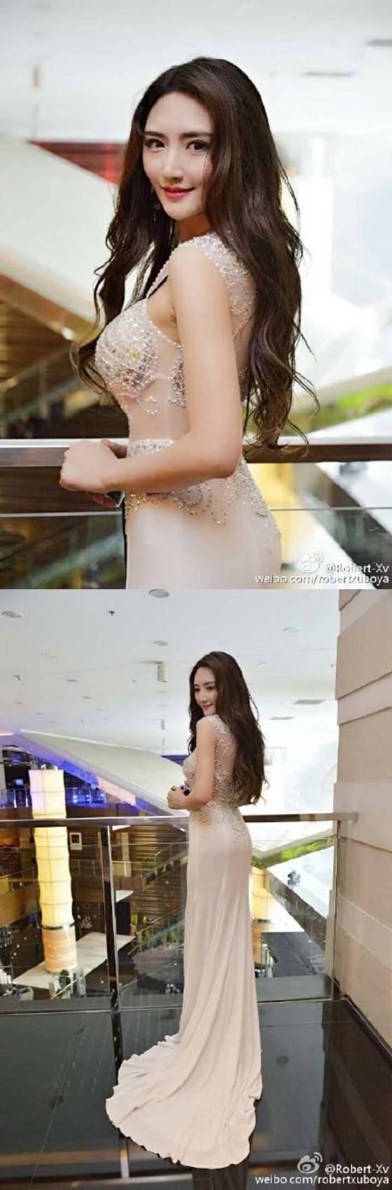 중국 모델 왕명명이 근황을 공개했다.  © News1스타 / 왕명명 웨이보