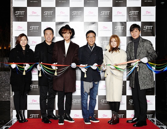 SMT SEOUL 그랜드 오프닝 파티에 소속 연예인들이 참석했다. © News1star / SM엔터테인먼트