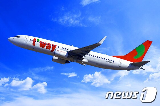 티웨이항공 항공기 © News1 travel