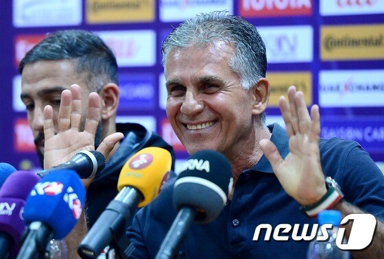 카를로스 케이로스 감독이 이끄는 이란 축구대표팀은 철저한 실리축구를 구사한다. 그들은 이번 최종예선에서 아직까지 실점이 없다.  © News1 박정호 기자