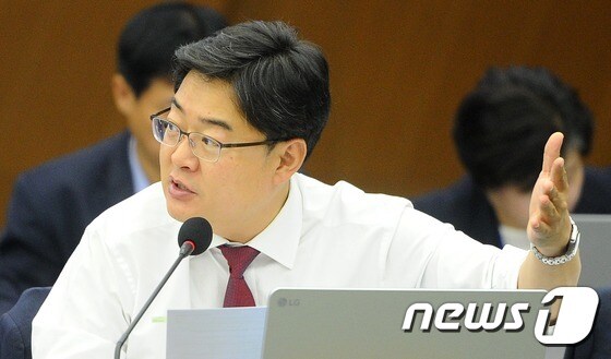 김성원 새누리당 대변인.© News1 여주연 기자