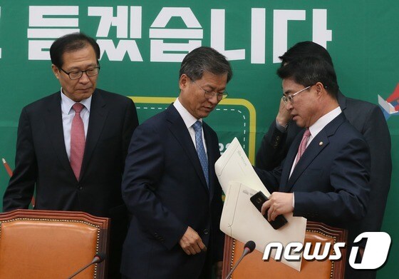 국민의당 '최순실 게이트 논의'