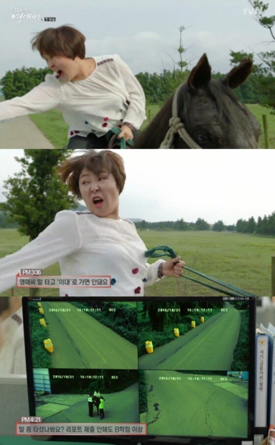'막돼먹은 영애씨 시즌 15'에서 최순실 게이트를 패러디했다. © News1star / tvN '막돼먹은 영애씨 시즌 15' 캡처