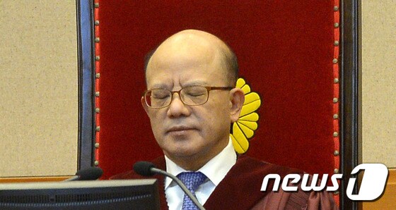 박한철 헌법재판소 소장. /뉴스1 © News1 