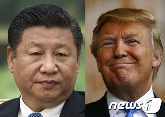 시진핑 중국 국가주석과 도널드 트럼프 미국 대통령. © AFP=뉴스1