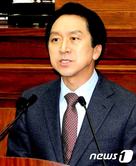 울산시의회에서 시정연설을 하고 있는 김기현 울산시장. © News1