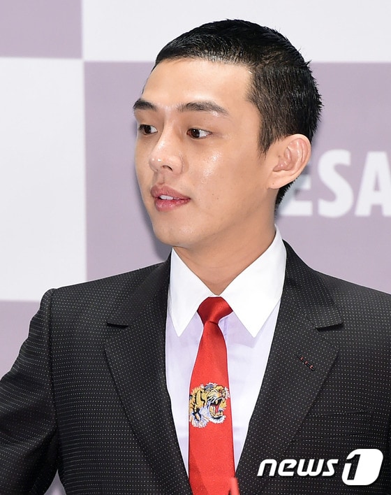 배우 유아인이 골종양 투병 중이다. © News1star / 권현진 기자