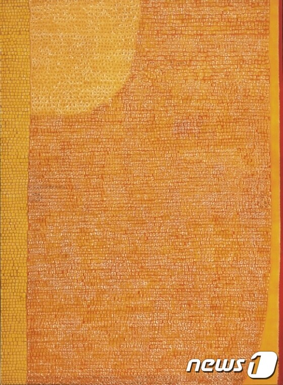 김환기 Oil on cotton, 236x173cm, 1970년 (서울옥션 제공) © News1