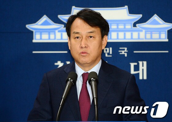 정연국 청와대 대변인. 2016.11.3/뉴스1 © News1 박세연 기자