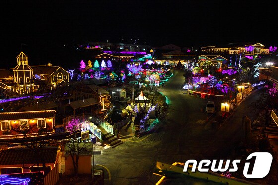 허브아일랜드 '불빛동화축제'(사진제공=경기관광공사)/© News1 DB
