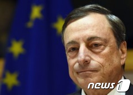 마리오 드라기 유럽중앙은행(ECB) 총재 © AFP=뉴스1