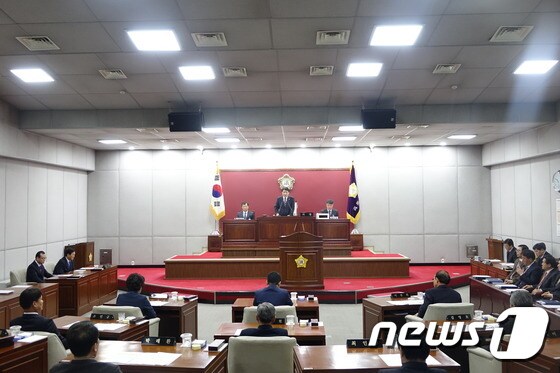 전북 고창군의회 제236회 임시회 © News1