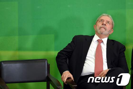 룰라 다  시우바 전 브라질 대통령.© AFP=뉴스1