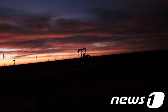 미국 텍사스 퍼미언 원유생산 지대 == © AFP=뉴스1