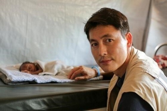유엔난민기구 친선대사 정우성의 난민촌 방문에 숨겨진 이야기가 공개됐다.© News1star/ 유에난민기구