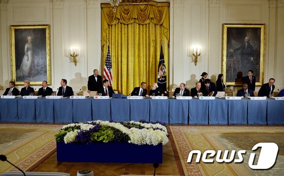 3월31일부터 1일까지 미 워싱턴D.C.에서 열린 제4차 핵안보정상회의.  © AFP=뉴스1