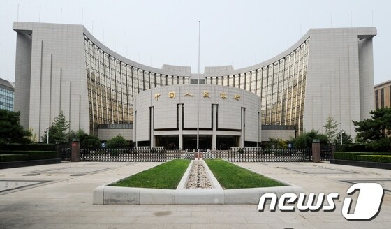 중국인민은행. ©AFP=뉴스1