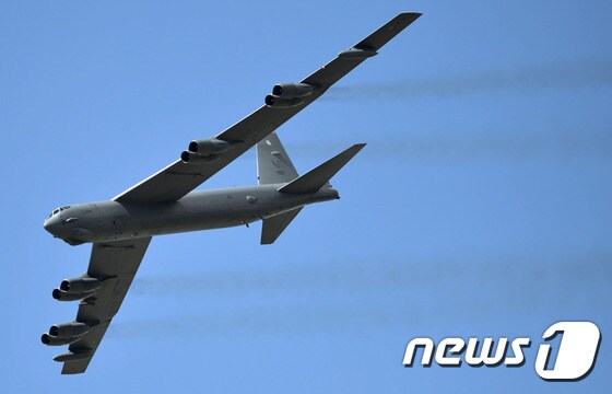미국의 전략폭격기 B-52. ©AFP=News1