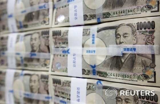 일본 1만엔 지폐.  © 로이터=뉴스1