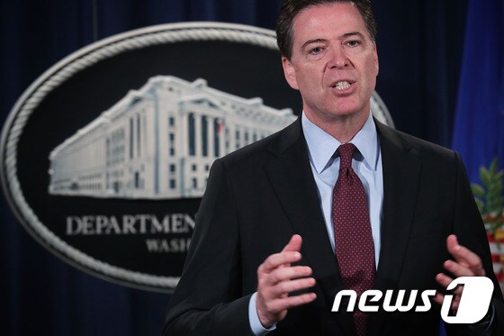 제임스 코미 미국 연방수사국(FBI) 국장. © AFP=뉴스1
