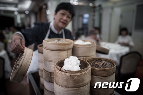 중국식 만두 요리인 ''딤섬'. © AFP=뉴스1