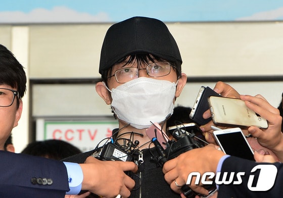 '강남역 살인사건'의 피고인 김모씨. © News1 구윤성 기자