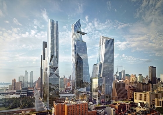 뉴욕 허드슨야드 맨해튼 타워(왼쪽 건물)© News1