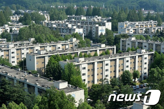 서울 강남구 개포주공1단지 모습.뉴스1 © News1 박세연 기자