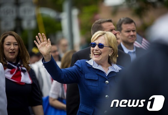 힐러리 클린턴 미국 민주당 대선 후보. © AFP=뉴스1 © News1
