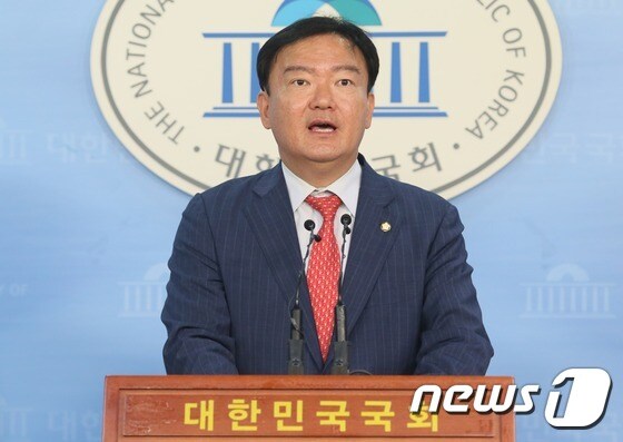 민경욱 자유한국당 대변인. 뉴스1 © News1 송원영 기자