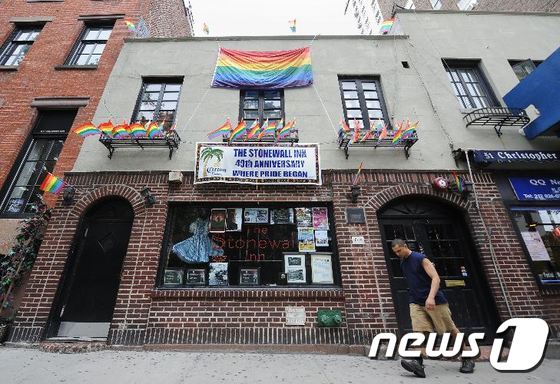 뉴욕 그리니치 빌리지의 '스톤월 인(Stonewall Inn)'. ©AFP= News1