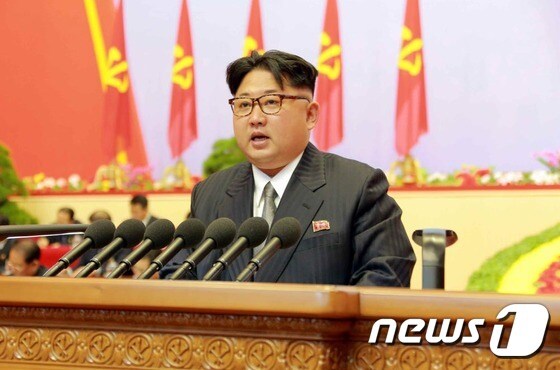 북한 김정은 노동당 위원장. © News1 조현아 인턴기자