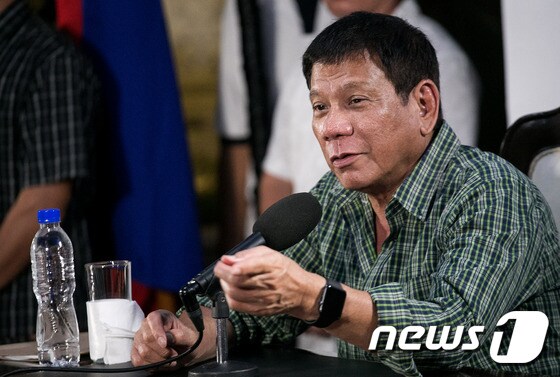 로드리고 두테르테 필리핀 대통령 당선인. © AFP=뉴스1