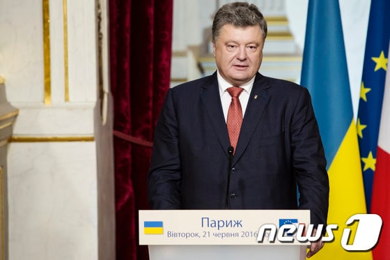 페트로 포로셴코 우크라이나 대통령. © AFP=뉴스1