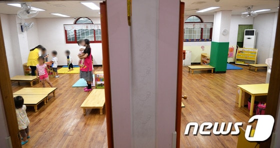 경기 안산시의 한 어린이집 내부 모습.  2016.6.23/뉴스1 © News1 이재명 기자