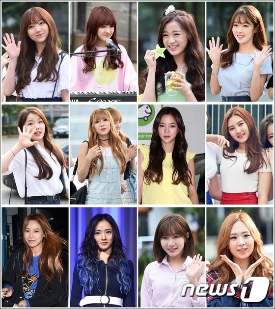 '걸스피릿'에는 12개 걸그룹 멤버들이 출연해 경연을 벌인다. © News1star DB, 플레디스 제공(성연)