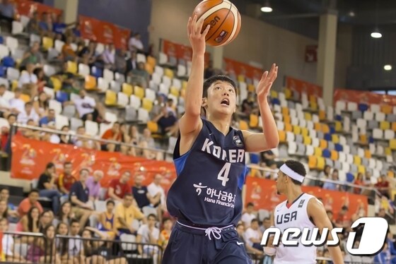 한국 17세 이하 남자 농구대표팀 서문세찬.(대한농구협회 제공)© News1