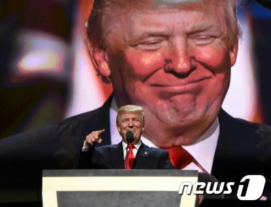 미국 공화당의 도널드 트럼프 대통령 후보. © AFP=뉴스1