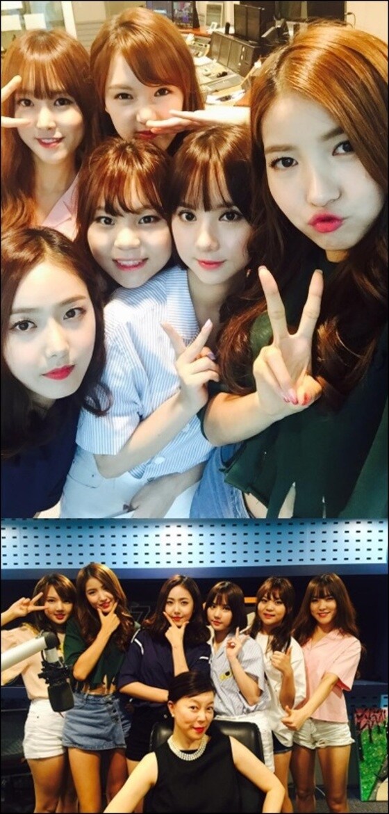 걸그룹 여자친구가 '파워타임'을 찾았다. © News1star / SBS 파워FM '최화정의 파워타임' 인스타그램