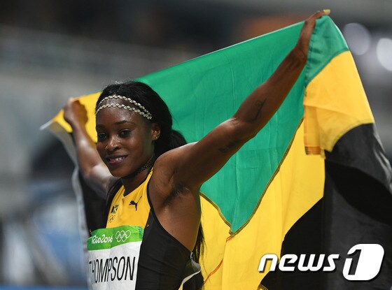 일레인 토슨(자메이카) © AFP=News1