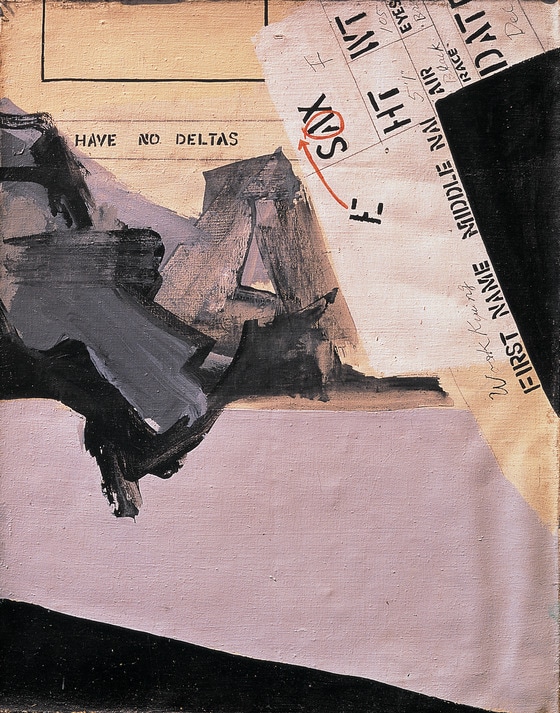 Have no Deltas, 1968, 캔버스에 유채, 56 x 46 cm, Courtesy of the artist's estate and Kukje Gallery, 이미지제공: 국제갤러리