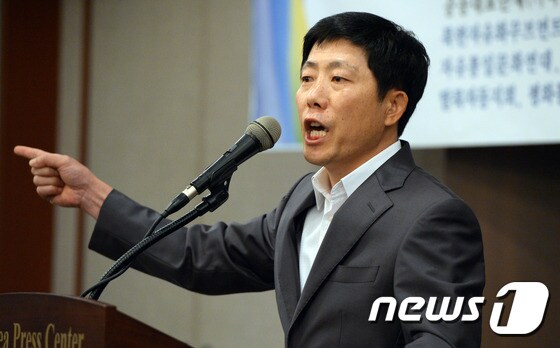박상학 자유북한운동연합 대표 <자료사진> © News1 이동원 기자