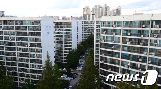 서울 강남구 대치동 은마아파트 모습. © News1 박재만 인턴기자